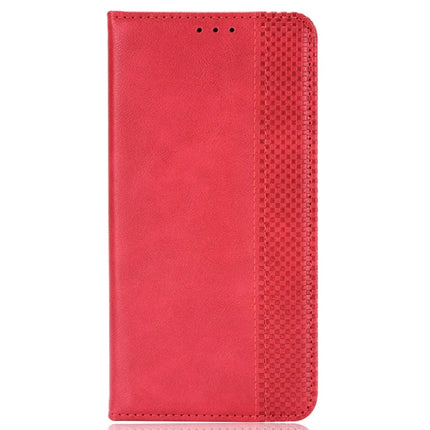For Google Pixel 9a Leather Case Wallet Stand Retro Texture Phone Cover
