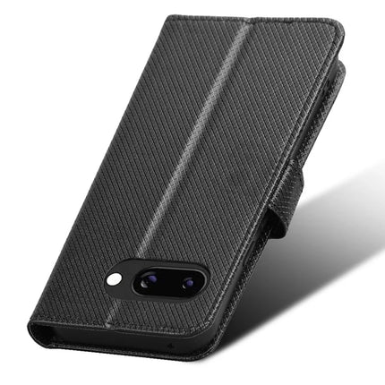 For Google Pixel 9a Case PU Leather Diamond Texture Wallet Phone Cover