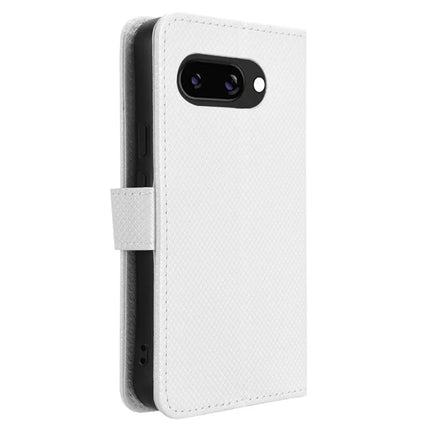 For Google Pixel 9a Case PU Leather Diamond Texture Wallet Phone Cover