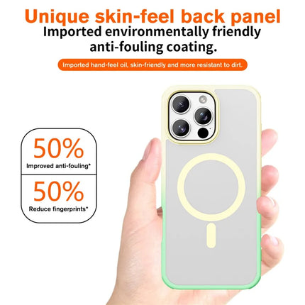 For iPhone 16 Pro Max Magnetic Case Compatible with MagSafe TPU+PC Phone Cover