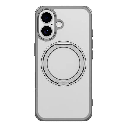 For iPhone 16 Plus Case Compatible with MagSafe Ring Kickstand TPU+PC Back Cover