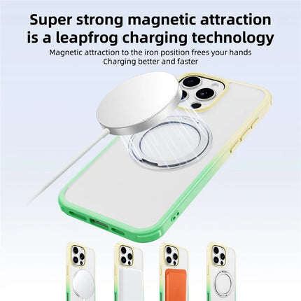 For iPhone 16 Pro Max Case Compatible with MagSafe Ring Kickstand TPU+PC Back Cover