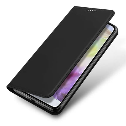 For Samsung Galaxy A56 5G / A36 5G Case DUX DUCIS Skin Pro Series Leather Cover Card Holder