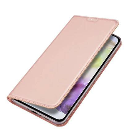 For Samsung Galaxy A56 5G / A36 5G Case DUX DUCIS Skin Pro Series Leather Cover Card Holder
