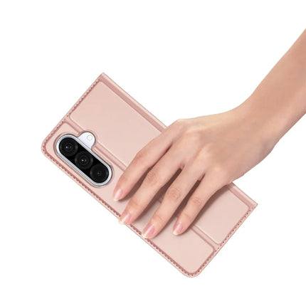 For Samsung Galaxy A56 5G / A36 5G Case DUX DUCIS Skin Pro Series Leather Cover Card Holder