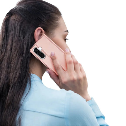 For Samsung Galaxy A56 5G / A36 5G Case DUX DUCIS Skin Pro Series Leather Cover Card Holder