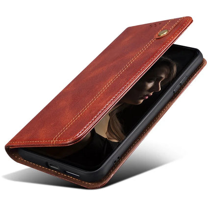 For Huawei nova 13 Pro 5G Case Crazy Horse Texture Waxy Leather Wallet Stand Phone Cover