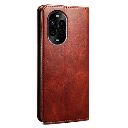 For Huawei nova 13 Pro 5G Case Crazy Horse Texture Waxy Leather Wallet Stand Phone Cover