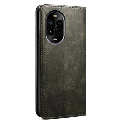 For Huawei nova 13 Pro 5G Case Crazy Horse Texture Waxy Leather Wallet Stand Phone Cover