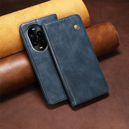 For Huawei nova 13 Pro 5G Case Crazy Horse Texture Waxy Leather Wallet Stand Phone Cover