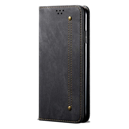 For Huawei nova 13 Pro 5G Case Jeans Cloth Texture Anti-Scratch Leather Stand Phone Cover
