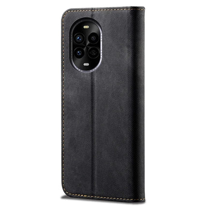 For Huawei nova 13 Pro 5G Case Jeans Cloth Texture Anti-Scratch Leather Stand Phone Cover