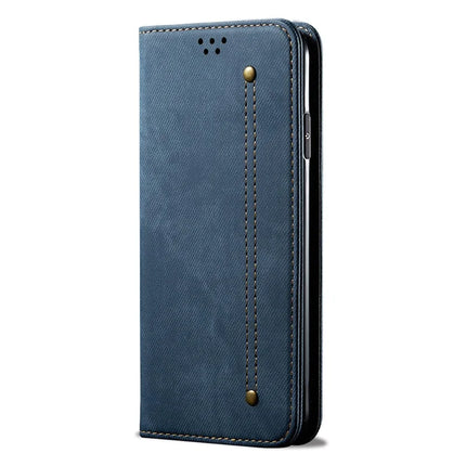 For Huawei nova 13 Pro 5G Case Jeans Cloth Texture Anti-Scratch Leather Stand Phone Cover