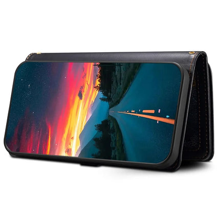 ESEBLE Galaxy Series For Motorola Moto G35 5G Case Leather Zipper Phone Cover RFID Blocking