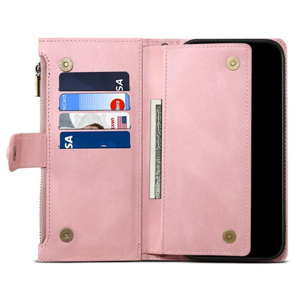 ESEBLE Star Series For Motorola Moto G35 5G Case Zipper Wallet Leather Stand Phone Cover