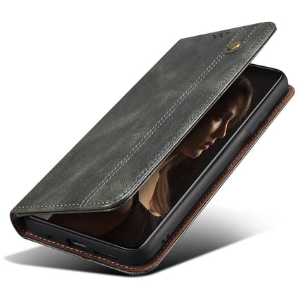 For Honor X5b / X5b Plus Case Crazy Horse Texture Waxy Leather Wallet Stand Phone Cover