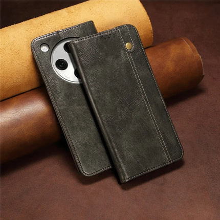 For Oppo Find X8 Pro 5G Case Crazy Horse Texture Waxy Leather Wallet Stand Phone Cover
