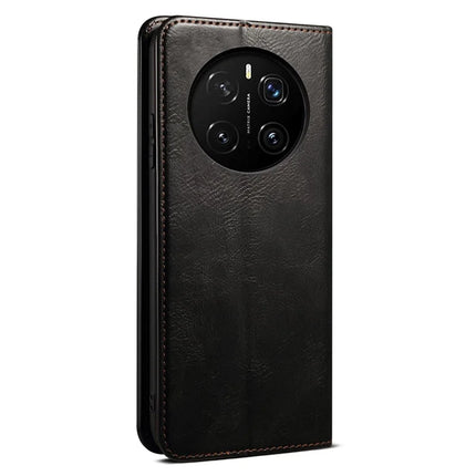 For Honor Magic7 5G Case Crazy Horse Texture Waxy Leather Wallet Stand Phone Cover
