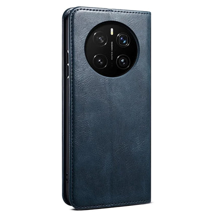 For Honor Magic7 5G Case Crazy Horse Texture Waxy Leather Wallet Stand Phone Cover