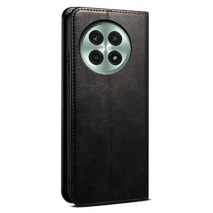 For OnePlus 13 Case Crazy Horse Texture Waxy Leather Wallet Stand Phone Cover