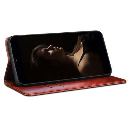 For OnePlus 13 Case Crazy Horse Texture Waxy Leather Wallet Stand Phone Cover