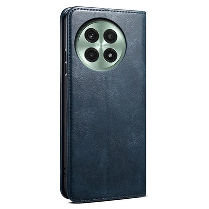 For OnePlus 13 Case Crazy Horse Texture Waxy Leather Wallet Stand Phone Cover