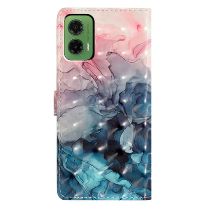 For Motorola Moto G35 5G Case PU Leather Wallet Phone Cover 3D Pattern Printing