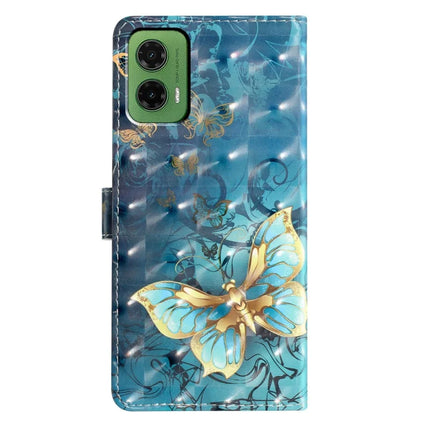 For Motorola Moto G35 5G Case PU Leather Wallet Phone Cover 3D Pattern Printing
