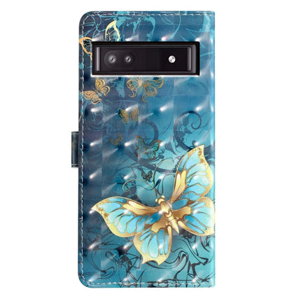For Google Pixel 9a Case PU Leather Wallet Phone Cover 3D Pattern Printing