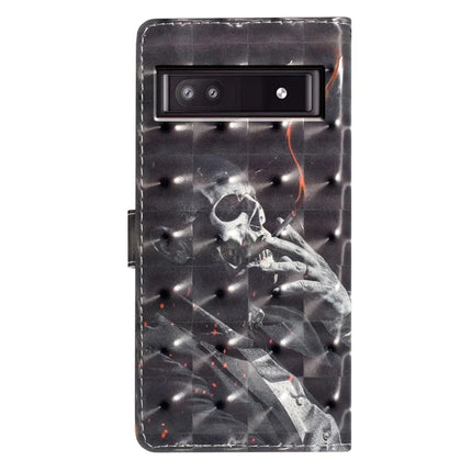 For Google Pixel 9a Case PU Leather Wallet Phone Cover 3D Pattern Printing