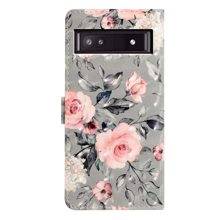 For Google Pixel 9a Case PU Leather Wallet Phone Cover 3D Pattern Printing