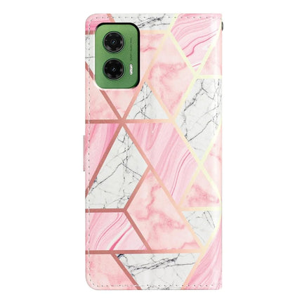 For Motorola Moto G35 5G Wallet Case PU Leather Pattern Printing Stand Phone Cover with Strap