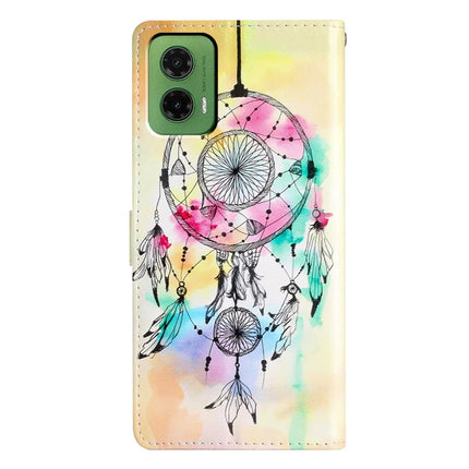 For Motorola Moto G35 5G Wallet Case PU Leather Pattern Printing Stand Phone Cover with Strap