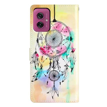 For Motorola Moto G55 5G Wallet Case PU Leather Pattern Printing Stand Phone Cover with Strap