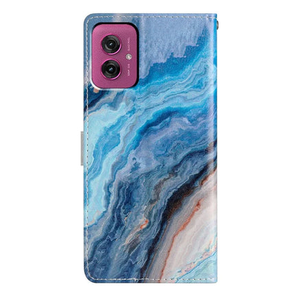 For Motorola Moto G55 5G Wallet Case PU Leather Pattern Printing Stand Phone Cover with Strap