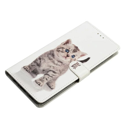 For Motorola Moto G55 5G Wallet Case PU Leather Pattern Printing Stand Phone Cover with Strap
