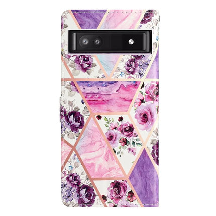 For Google Pixel 9a Wallet Case PU Leather Pattern Printing Stand Phone Cover with Strap