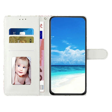 For Google Pixel 9a Wallet Case PU Leather Pattern Printing Stand Phone Cover with Strap