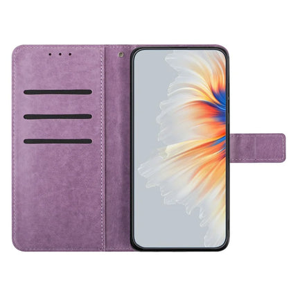 For Google Pixel 9a Leather Case with Card Slots Mandala Pattern Phone Cover Stand