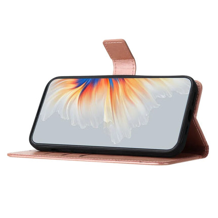 For Google Pixel 9a Leather Case with Card Slots Mandala Pattern Phone Cover Stand