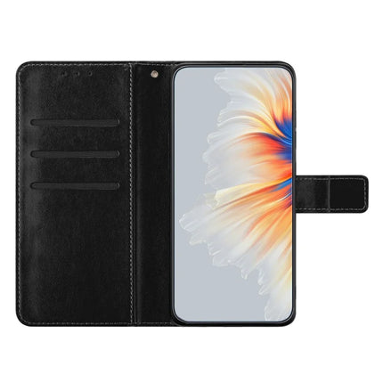 For Google Pixel 9a Leather Case with Card Slots Mandala Pattern Phone Cover Stand