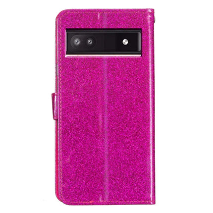 For Google Pixel 9a Wallet Case Glitter Anti-Scratch Leather Phone Cover Stand