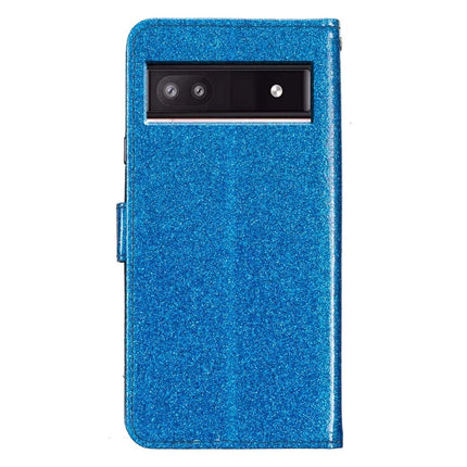 For Google Pixel 9a Wallet Case Glitter Anti-Scratch Leather Phone Cover Stand