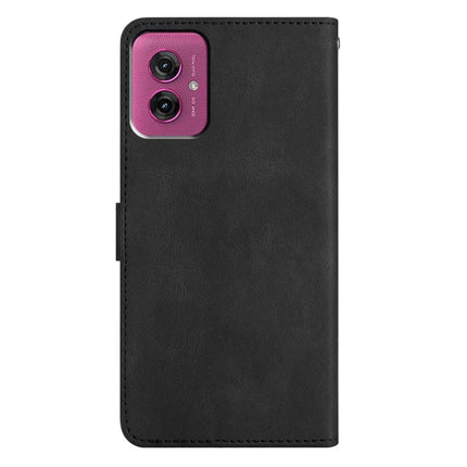 For Motorola Moto G55 5G Case Crazy Horse Texture PU Leather Wallet Stand Phone Cover