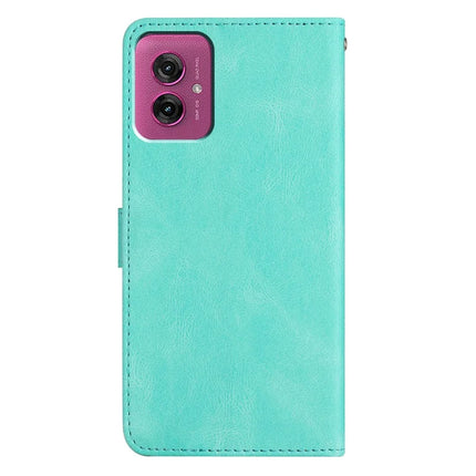 For Motorola Moto G55 5G Case Crazy Horse Texture PU Leather Wallet Stand Phone Cover