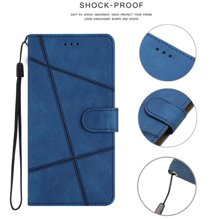 For Motorola Moto G55 5G Case Crazy Horse Texture PU Leather Wallet Stand Phone Cover