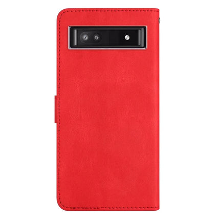 For Google Pixel 9a Case Crazy Horse Texture PU Leather Wallet Stand Phone Cover