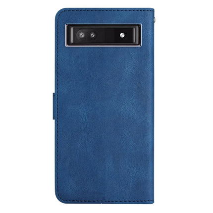 For Google Pixel 9a Case Crazy Horse Texture PU Leather Wallet Stand Phone Cover