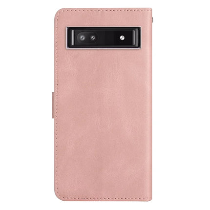 For Google Pixel 9a Case Crazy Horse Texture PU Leather Wallet Stand Phone Cover