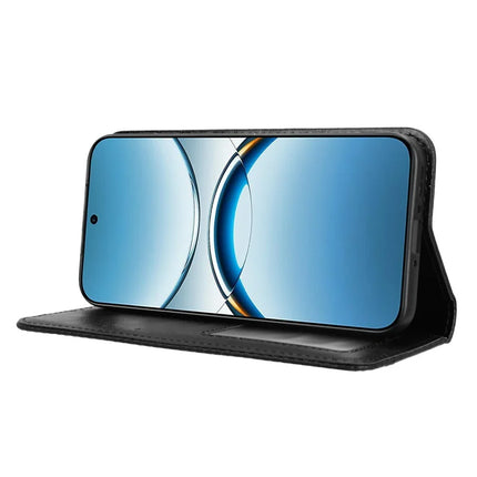 For Oppo Find X8 5G Leather Case Wallet Stand Retro Texture Phone Cover